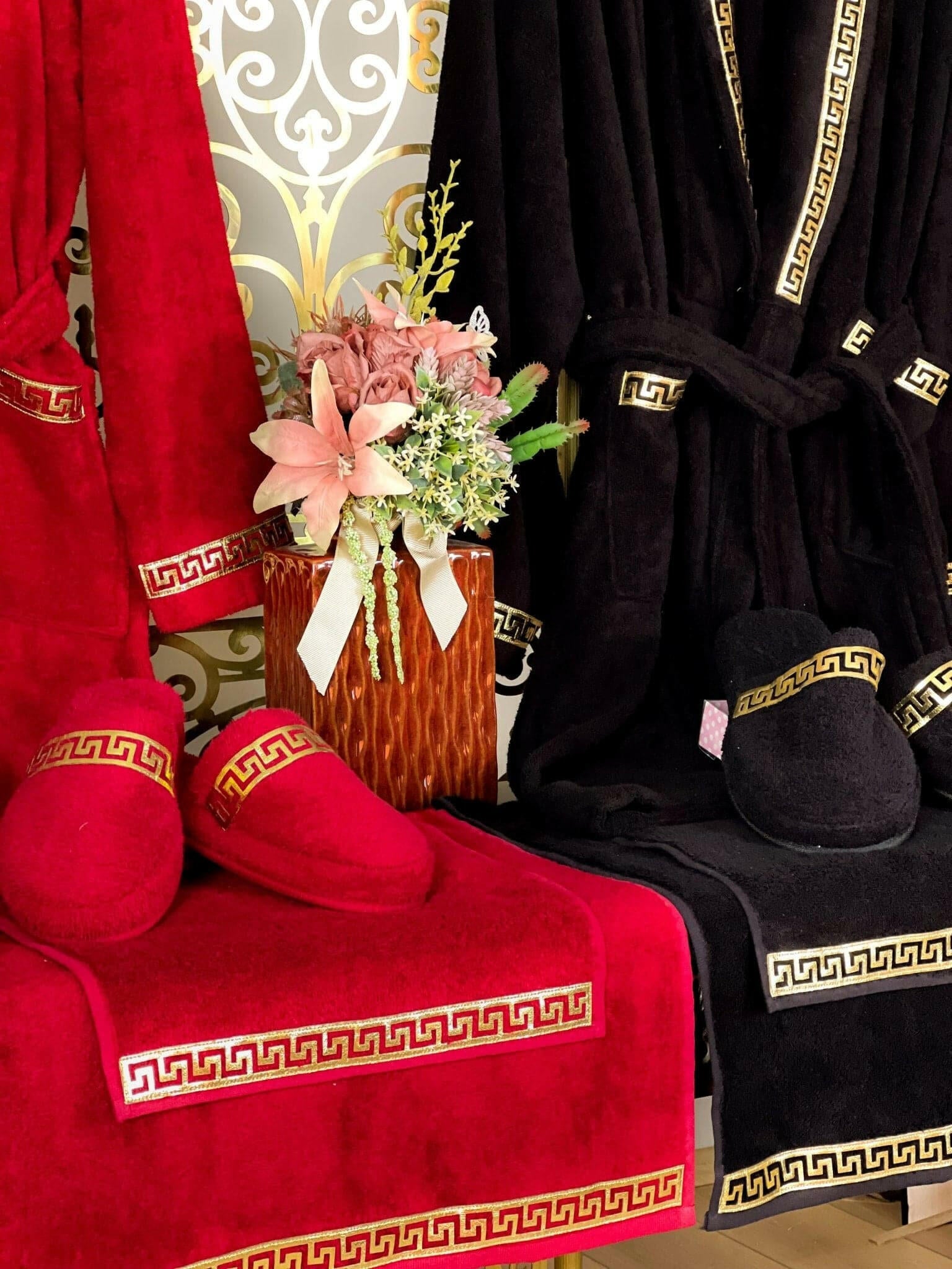 Anka Exclusive Bathrobe Set (His & Her) - creativehome-designsBathrobes