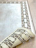 Emel Geometric Luxury Foiled Rug by Creative Home, Modern Style Cut Out Carpet, Non Slip Mat,RUG-EMEL-Go-4060,RUG-EMEL-Go-60100,RUG-EMEL-Go-70120,RUG-EMEL-Go-85137,RUG-EMEL-Go-121182,RUG-EMEL-Go-152243,RUG-EMEL-Go-182274