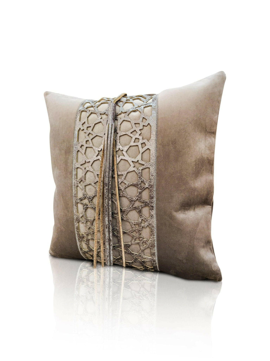 Defne Luxury Throw Pillowcase, Elegant Stylish Cushion Cover & Sham
