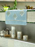 Lara Blue Towel Set - creativehome-designsTowels