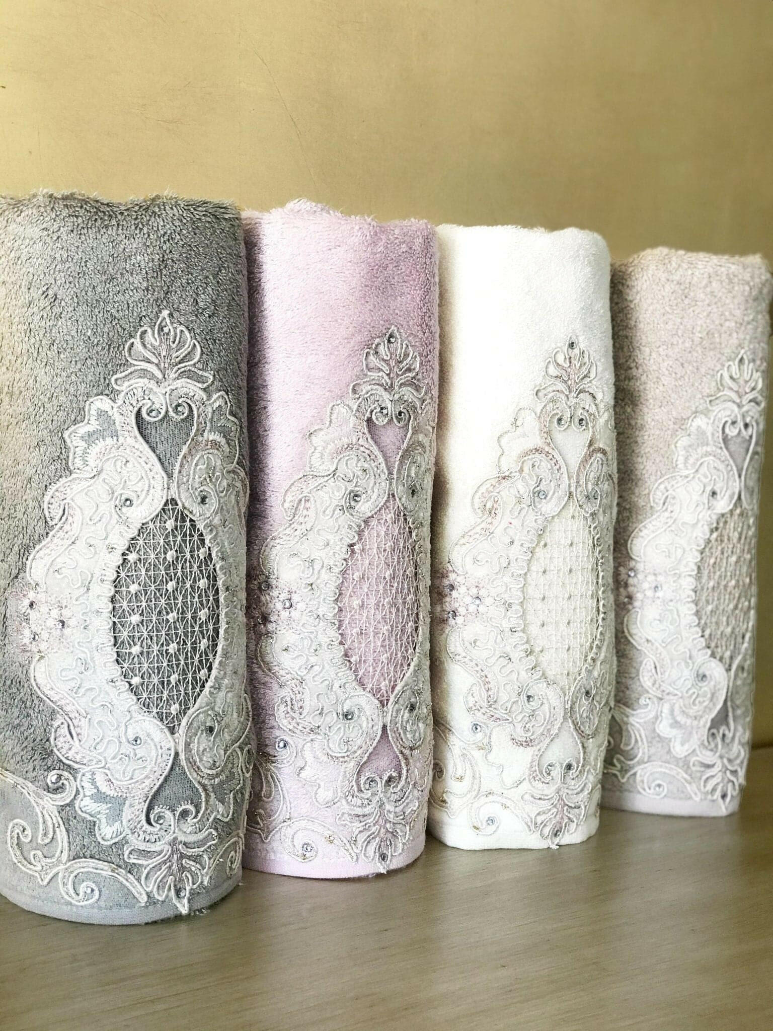 Elegant Towels, Bathroom Towel Sets, Soft Luxury Bamboo Towels