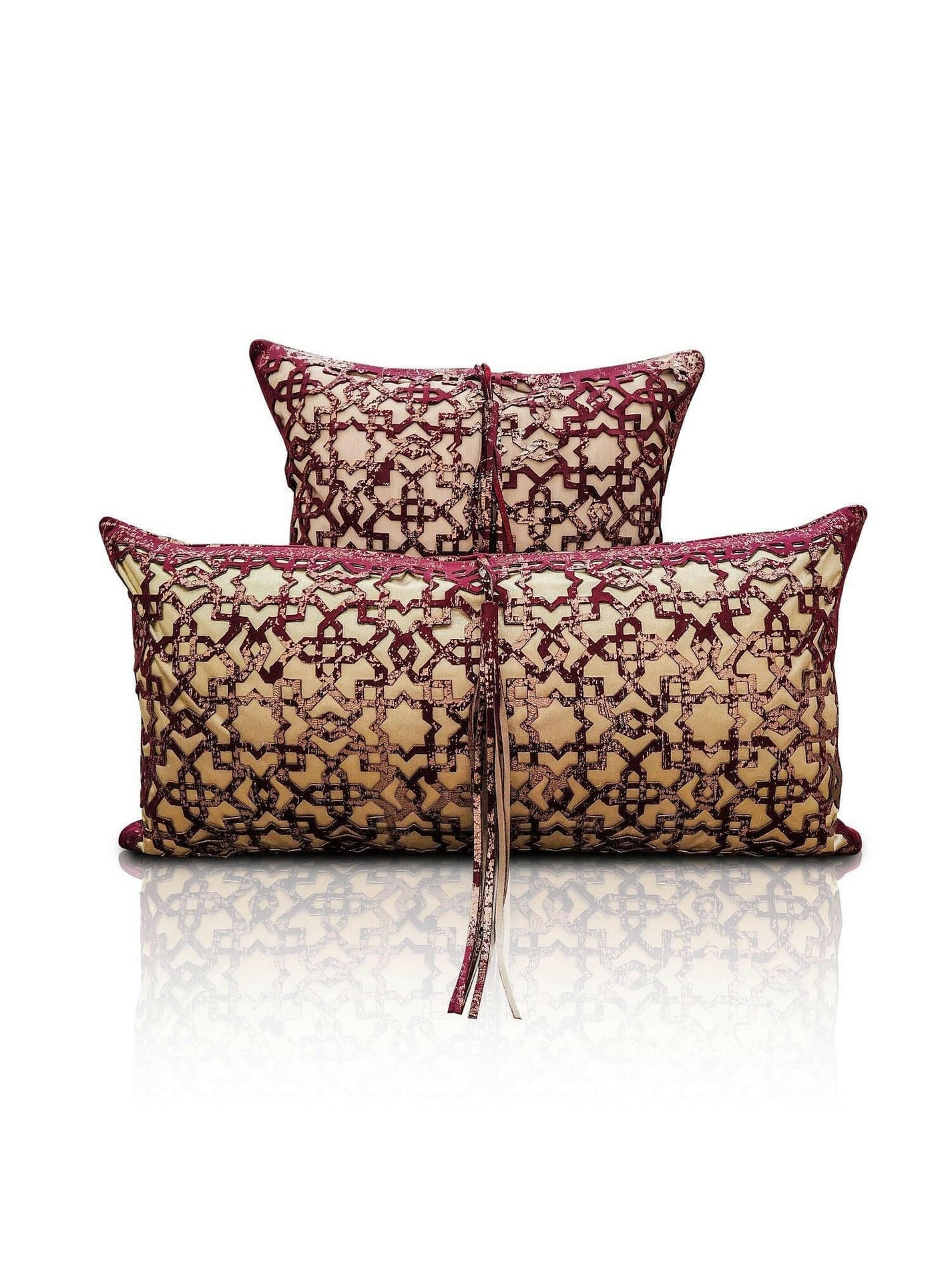 Ottoman Geometric Pattern Throw Pillowcase, Modern Cushion Cover, Sham